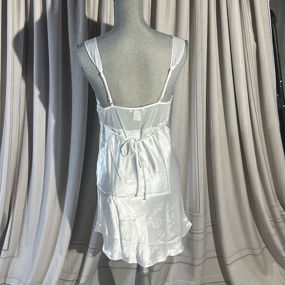 Linea Donatello Sonya Satin Chemise Nightgown (Size M) & Robe - (Size S/M) NWT - Picture 9 of 13